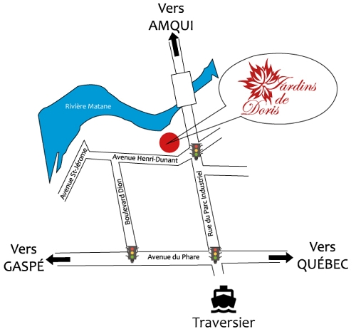 Plan pour comment s'y rendre